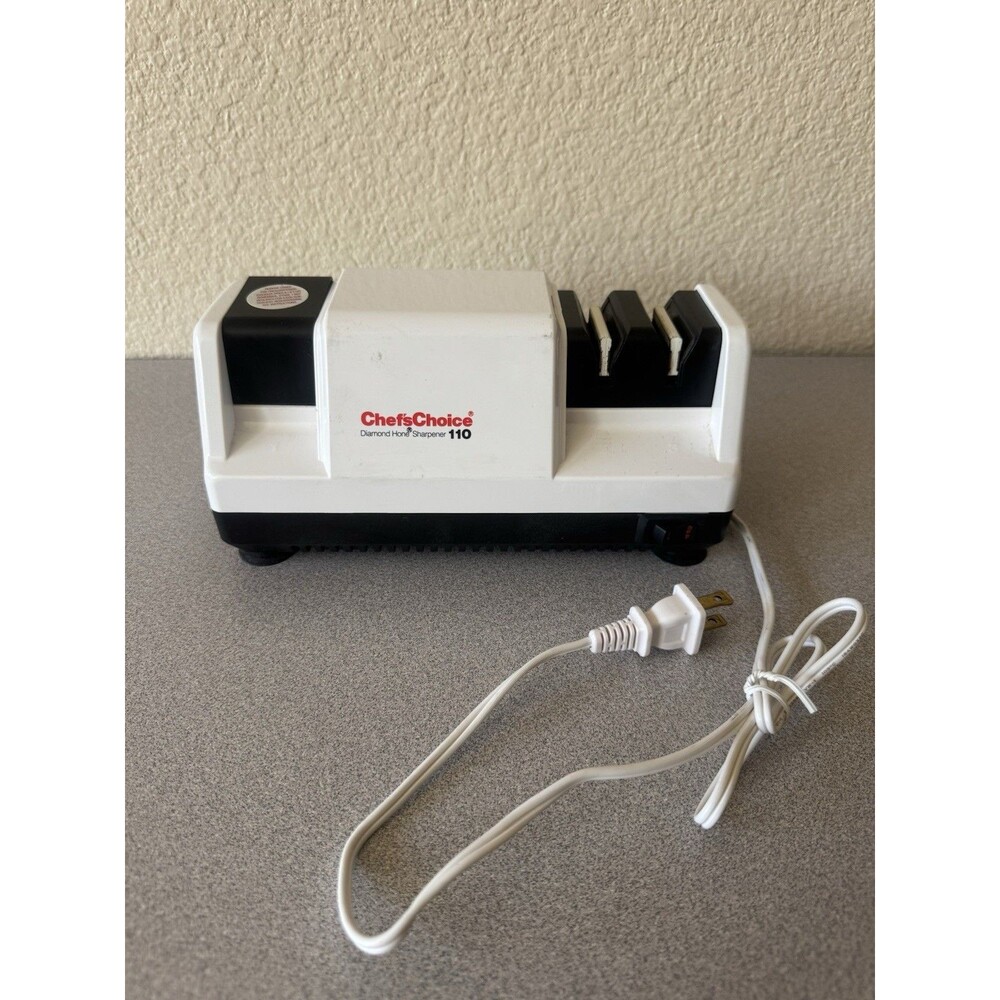 Chef’sChoice Diamond Hone 110 Electric Knife Sharpener 3 Stage Made in USA